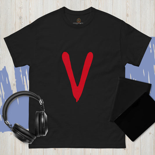 Camiseta unisex serie- V