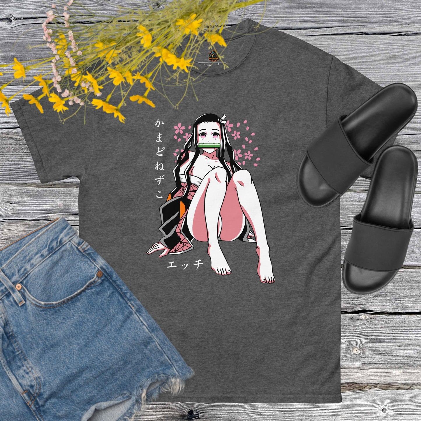 Camiseta unisex Nezuko Demon slayer