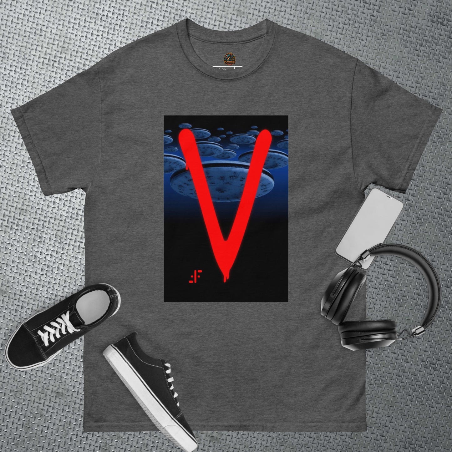 Camiseta unisex Serie- V-2