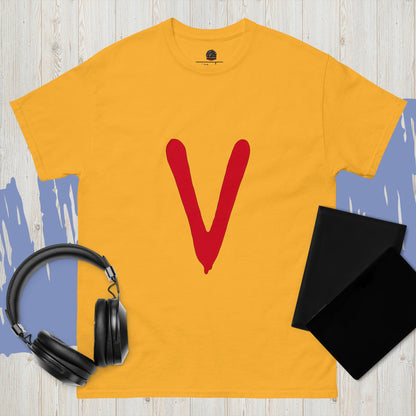 Camiseta unisex serie- V