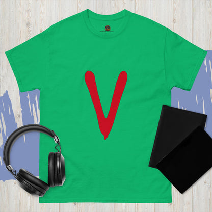 Camiseta unisex serie- V