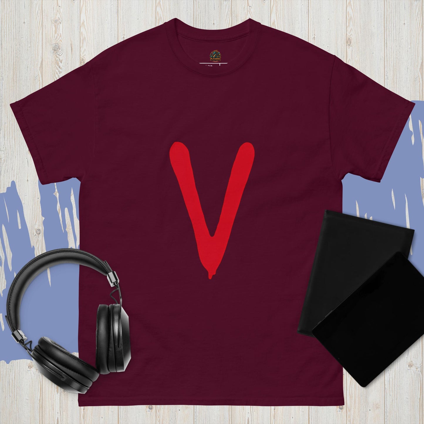 Camiseta unisex serie- V