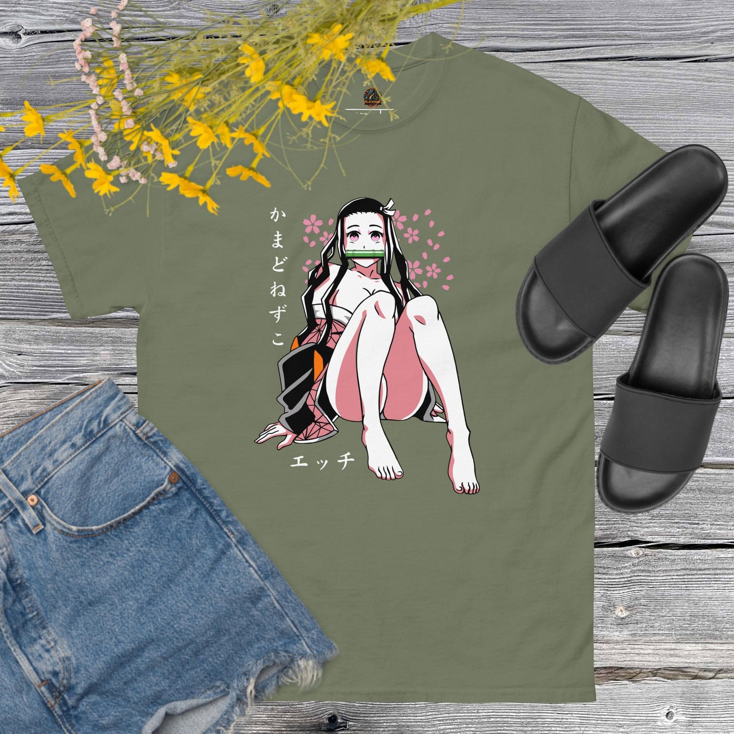 Camiseta unisex Nezuko Demon slayer