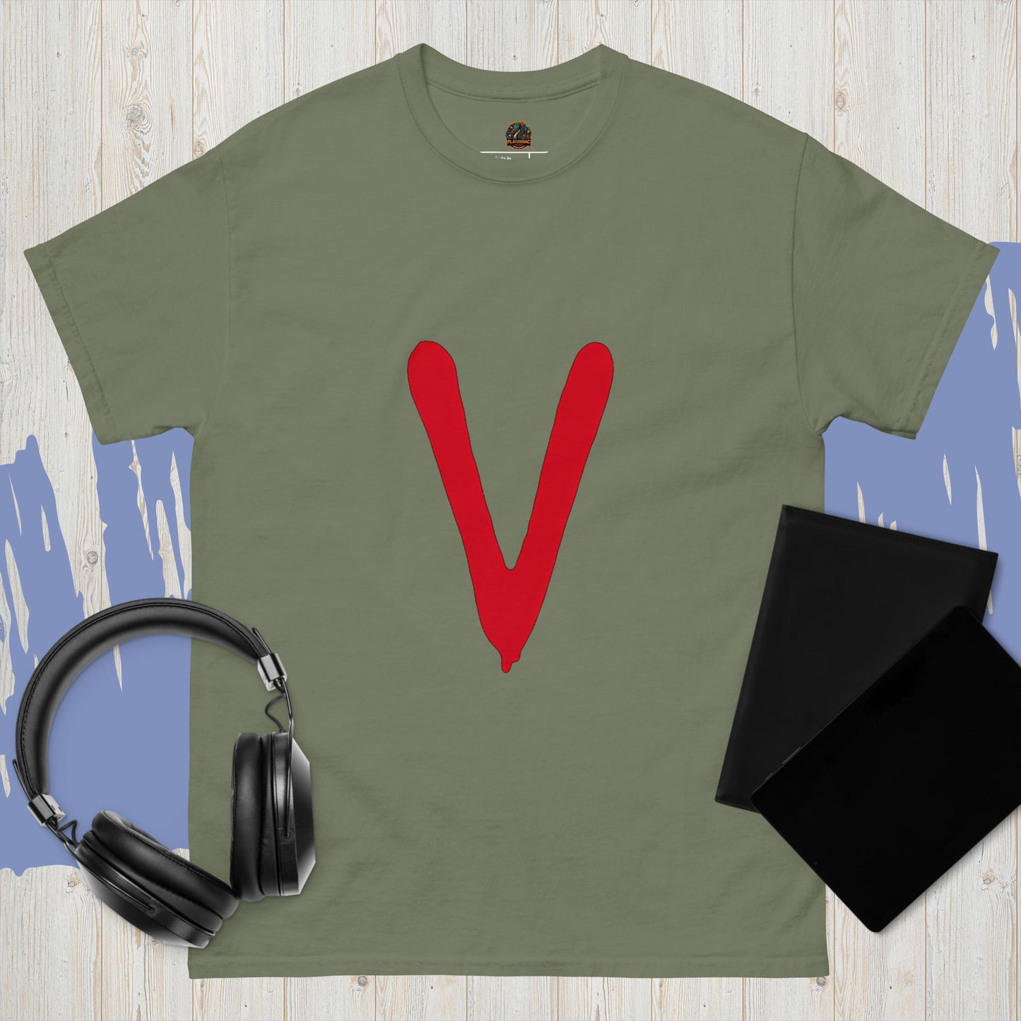 Camiseta unisex serie- V