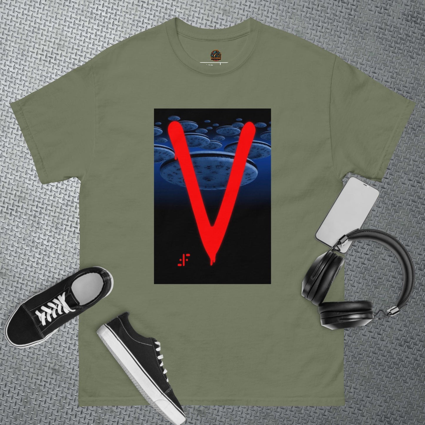 Camiseta unisex Serie- V-2