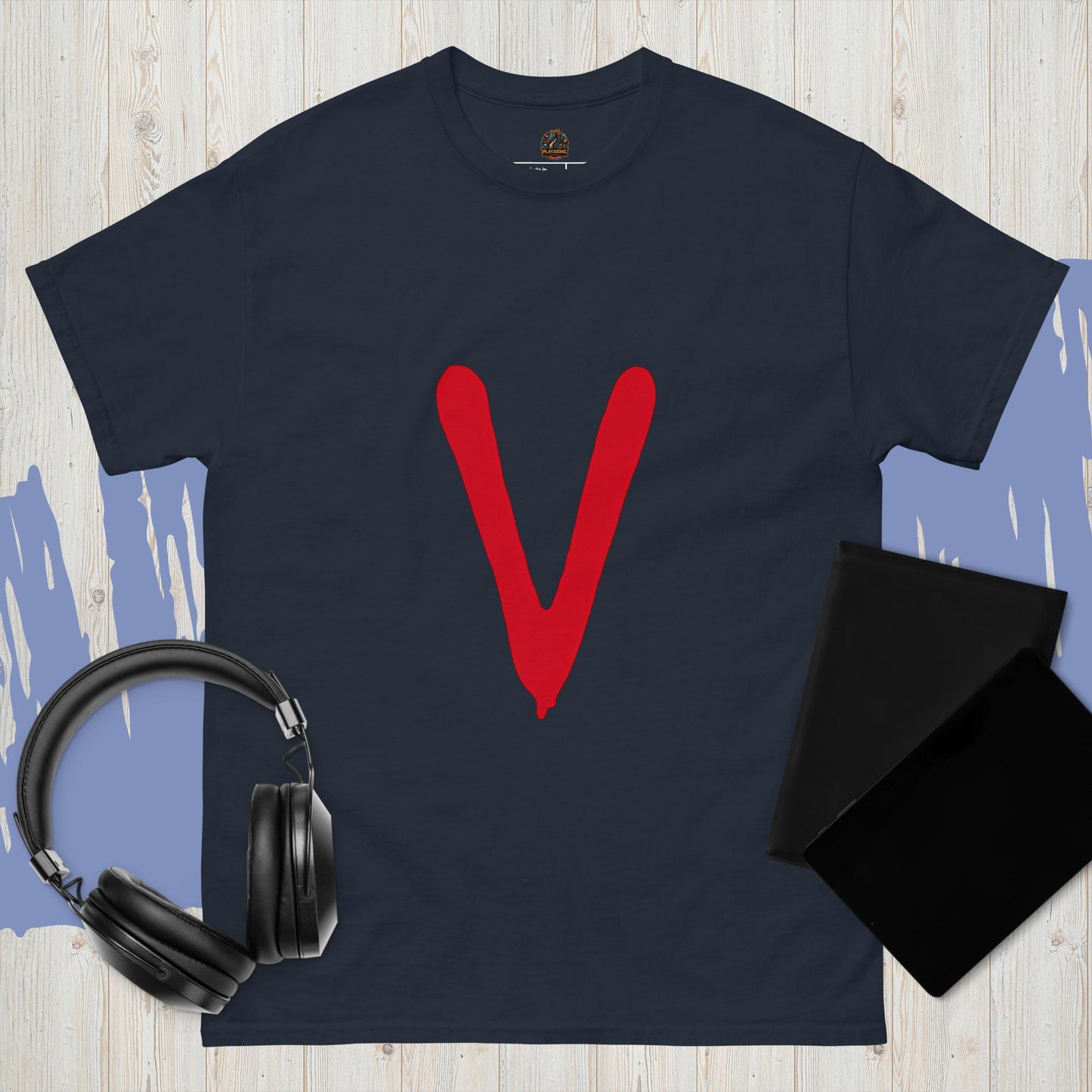 Camiseta unisex serie- V