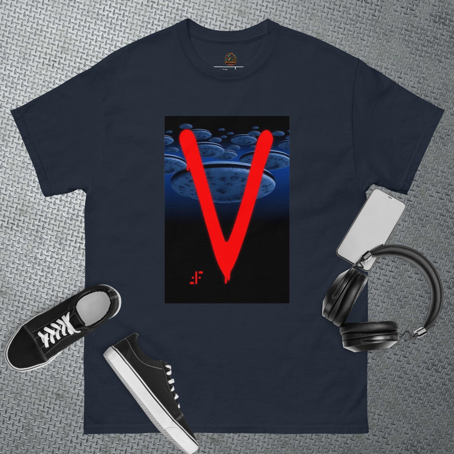 Camiseta unisex Serie- V-2