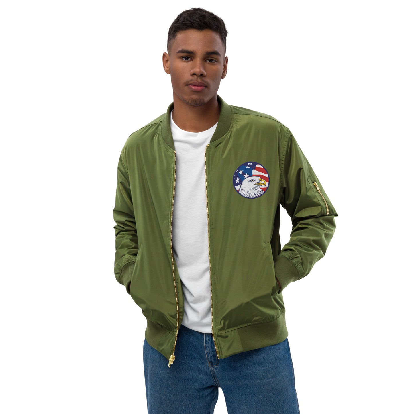 Unisex Premium Recycled Bomber Jacket
