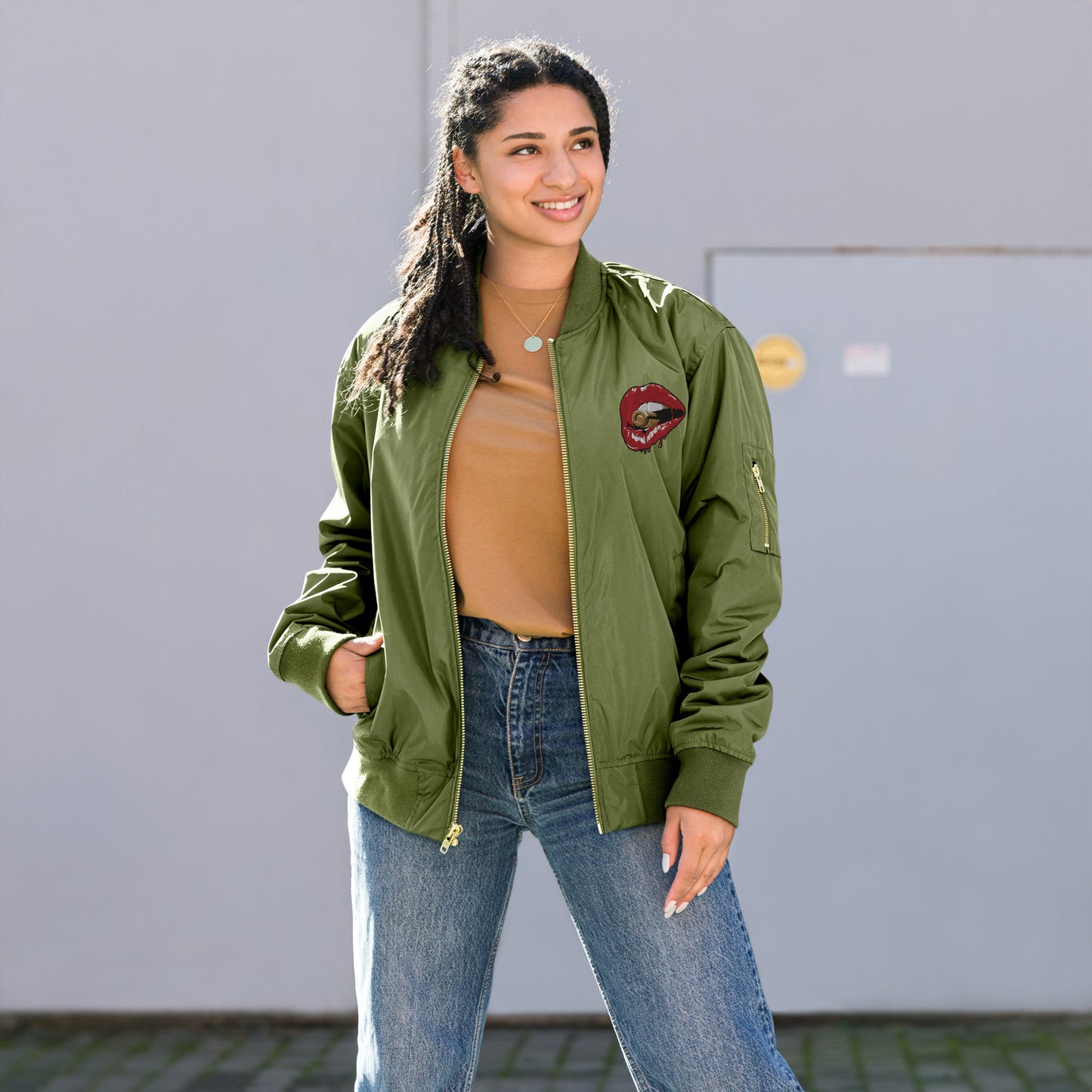 Unisex Premium Recycled Bomber Jacket
