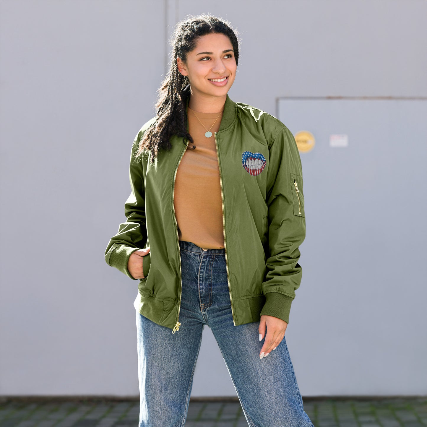 Unisex Premium Recycled Bomber Jacket