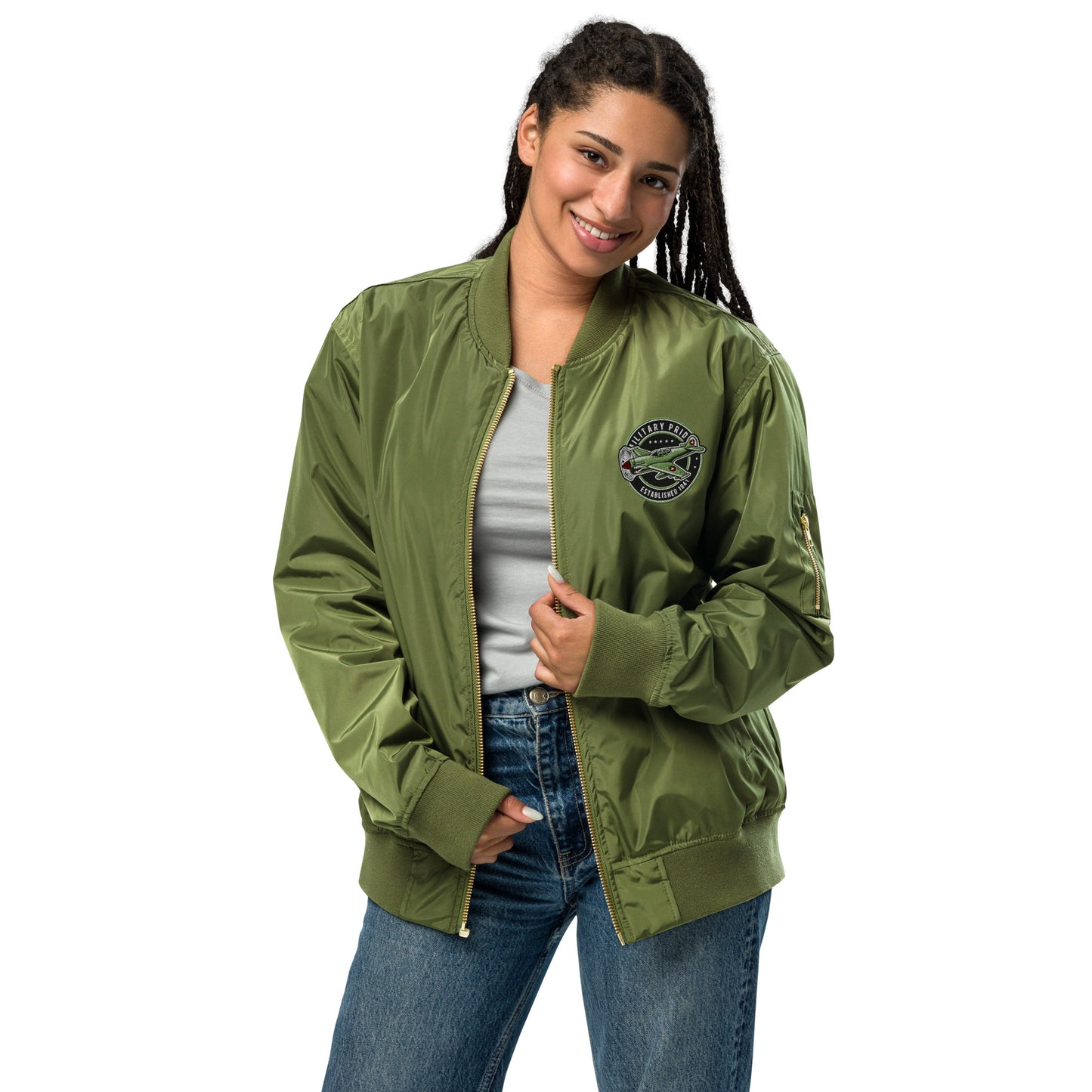 Unisex Premium Recycled Bomber Jacket