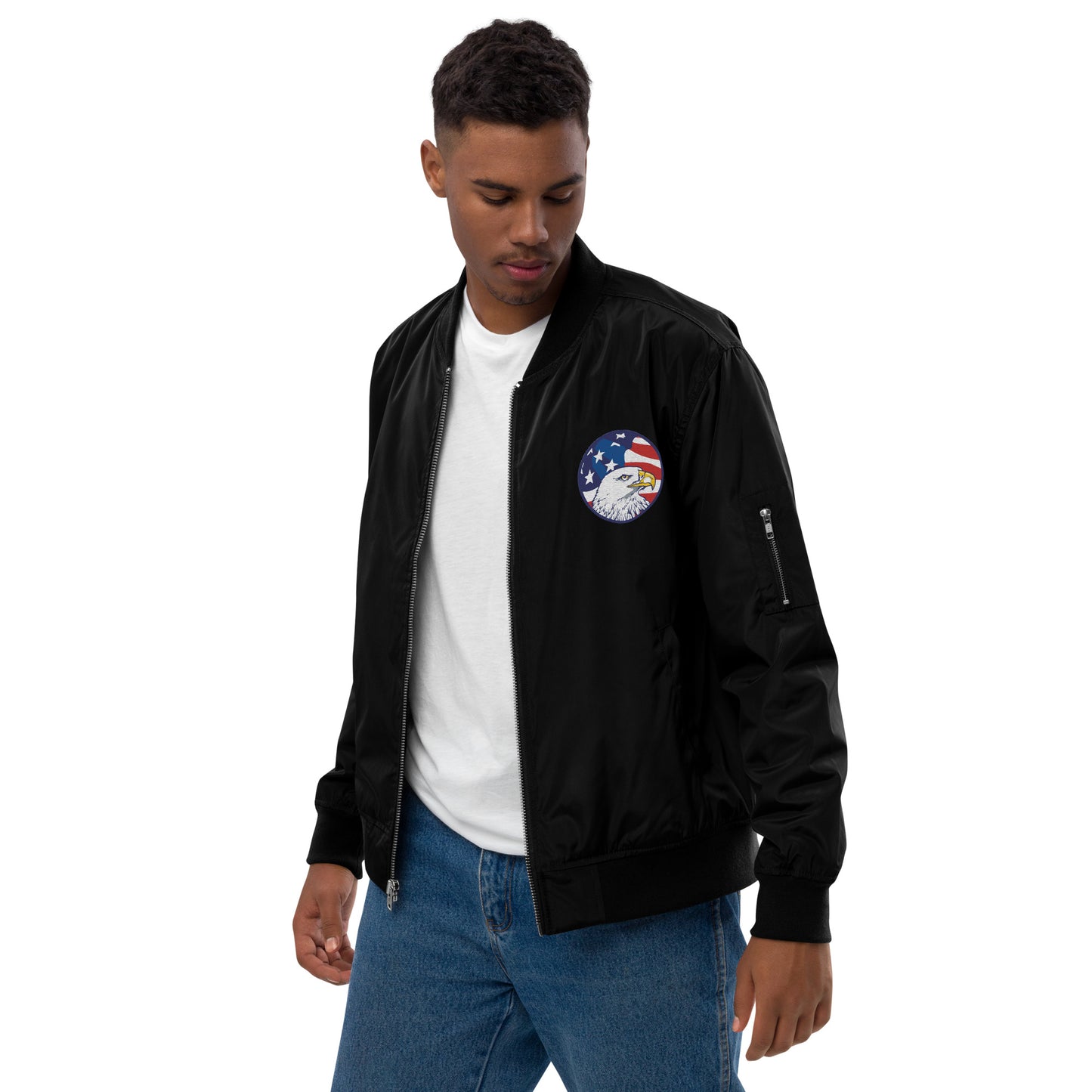 Unisex Premium Recycled Bomber Jacket