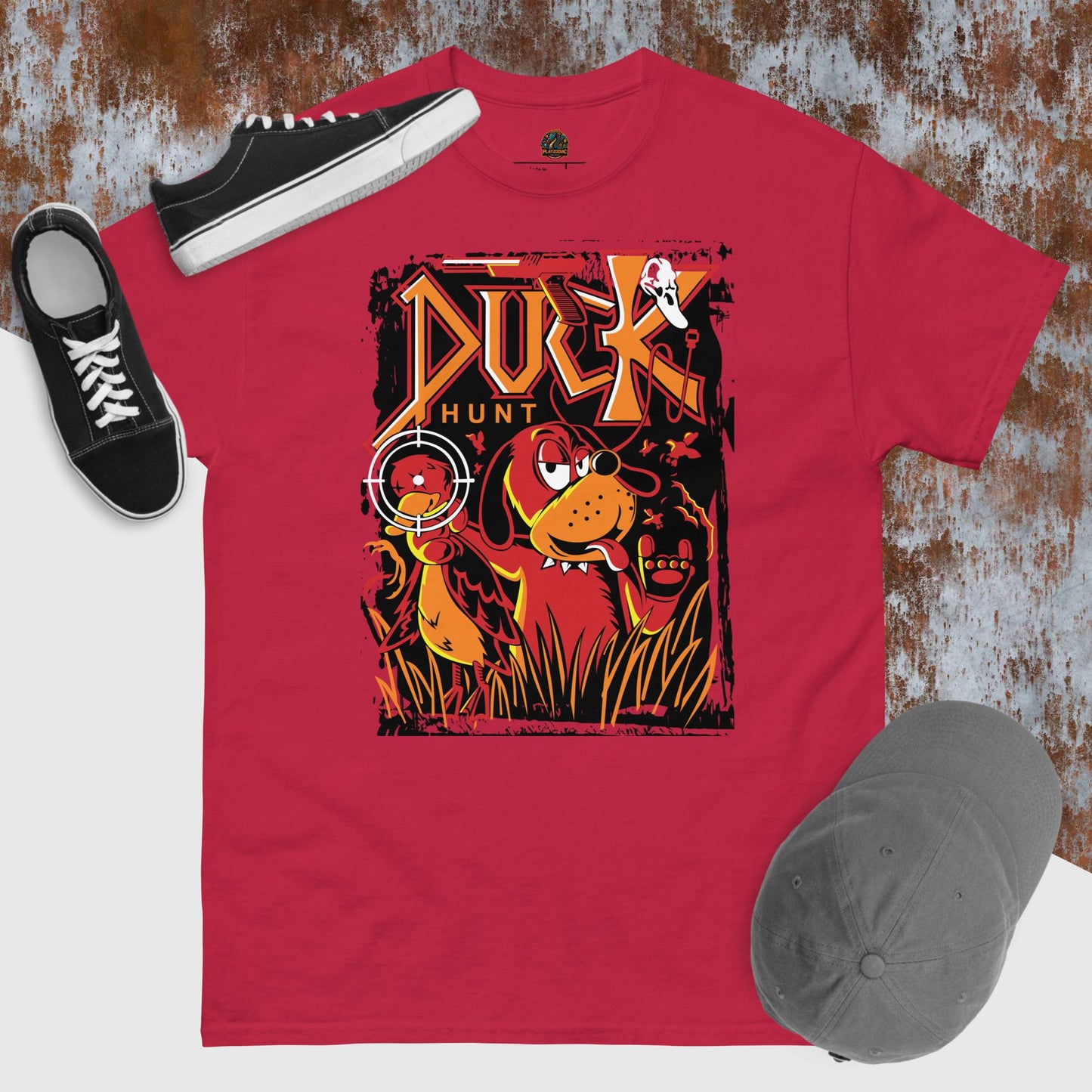 Camiseta unisex Juegos retro Duck hunt