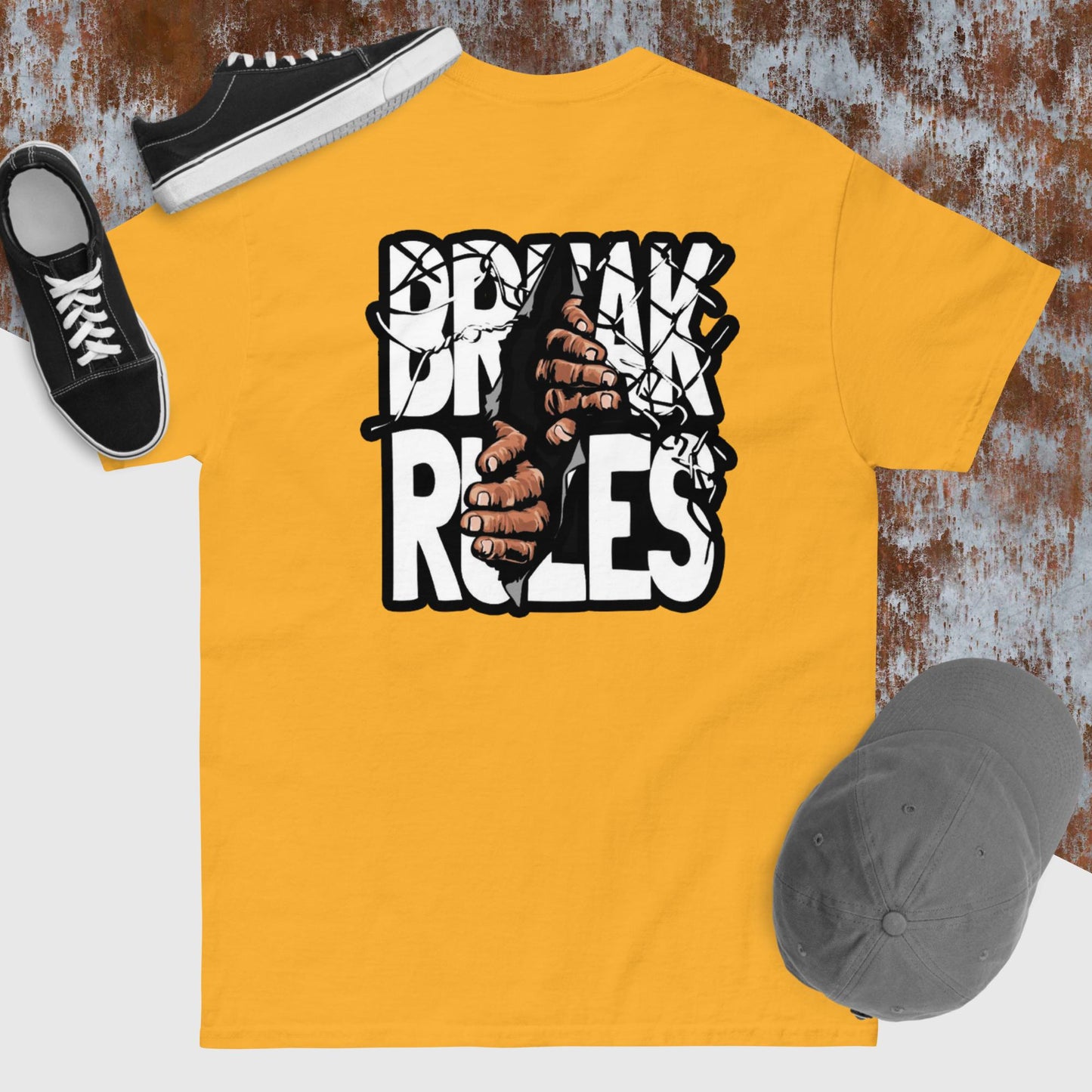 Camiseta unisex Freedom-Break Rules