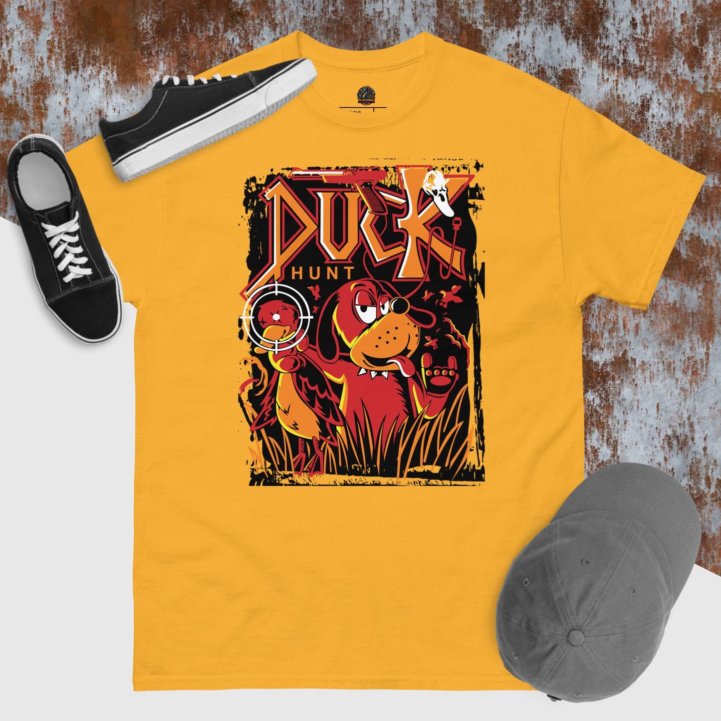 Camiseta unisex Juegos retro Duck hunt