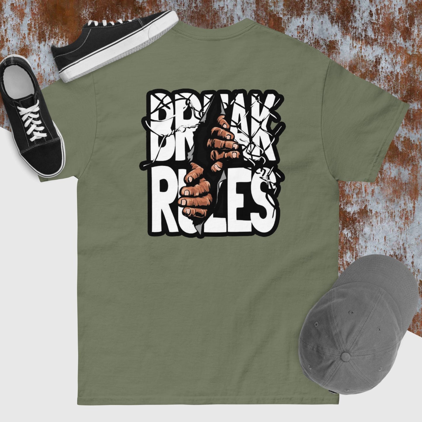 Camiseta unisex Freedom-Break Rules
