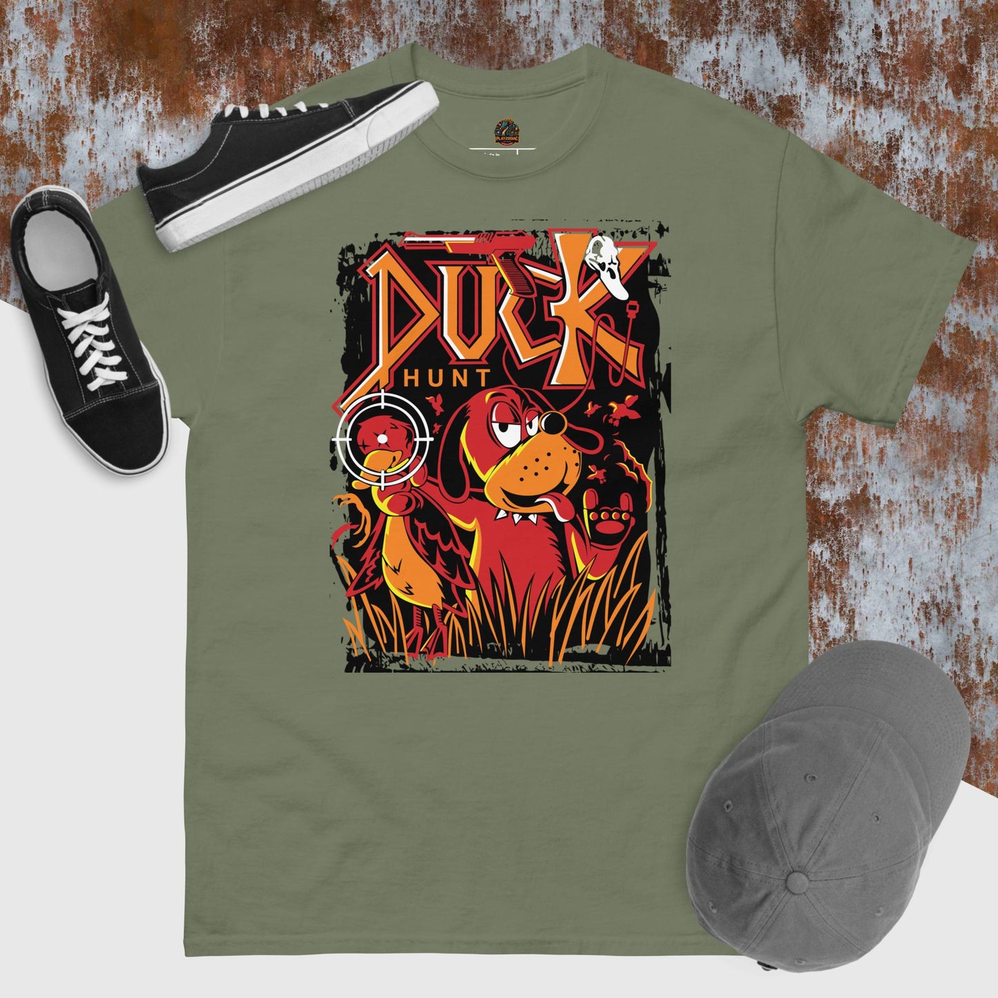 Camiseta unisex Juegos retro Duck hunt