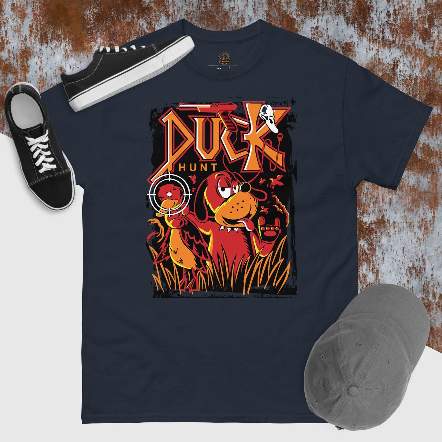 Camiseta unisex Juegos retro Duck hunt