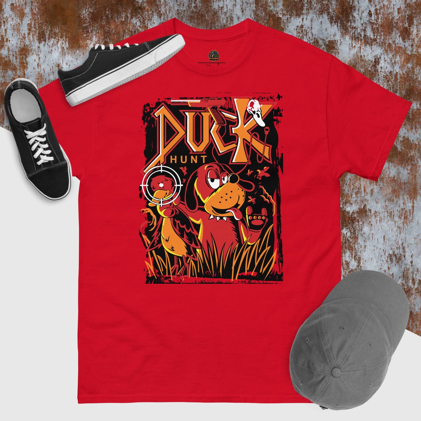 Camiseta unisex Juegos retro Duck hunt
