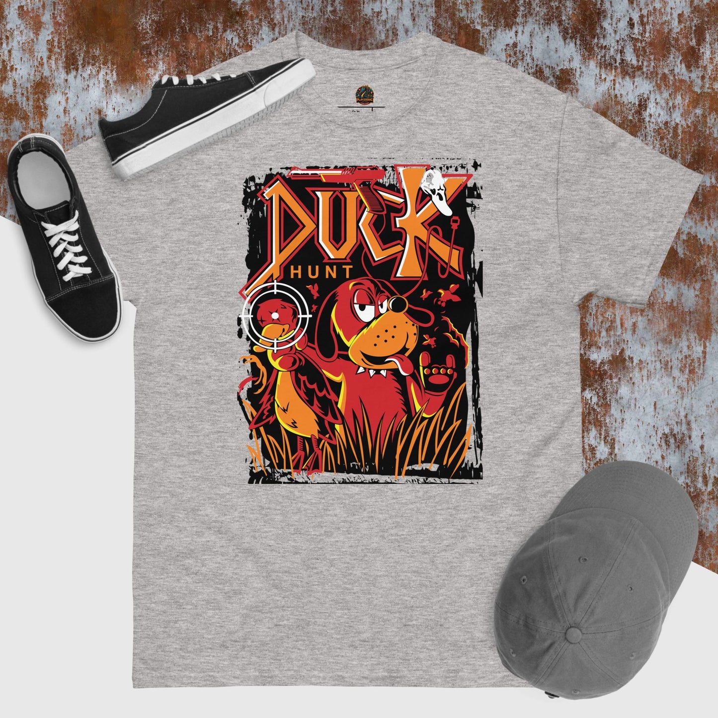 Camiseta unisex Juegos retro Duck hunt