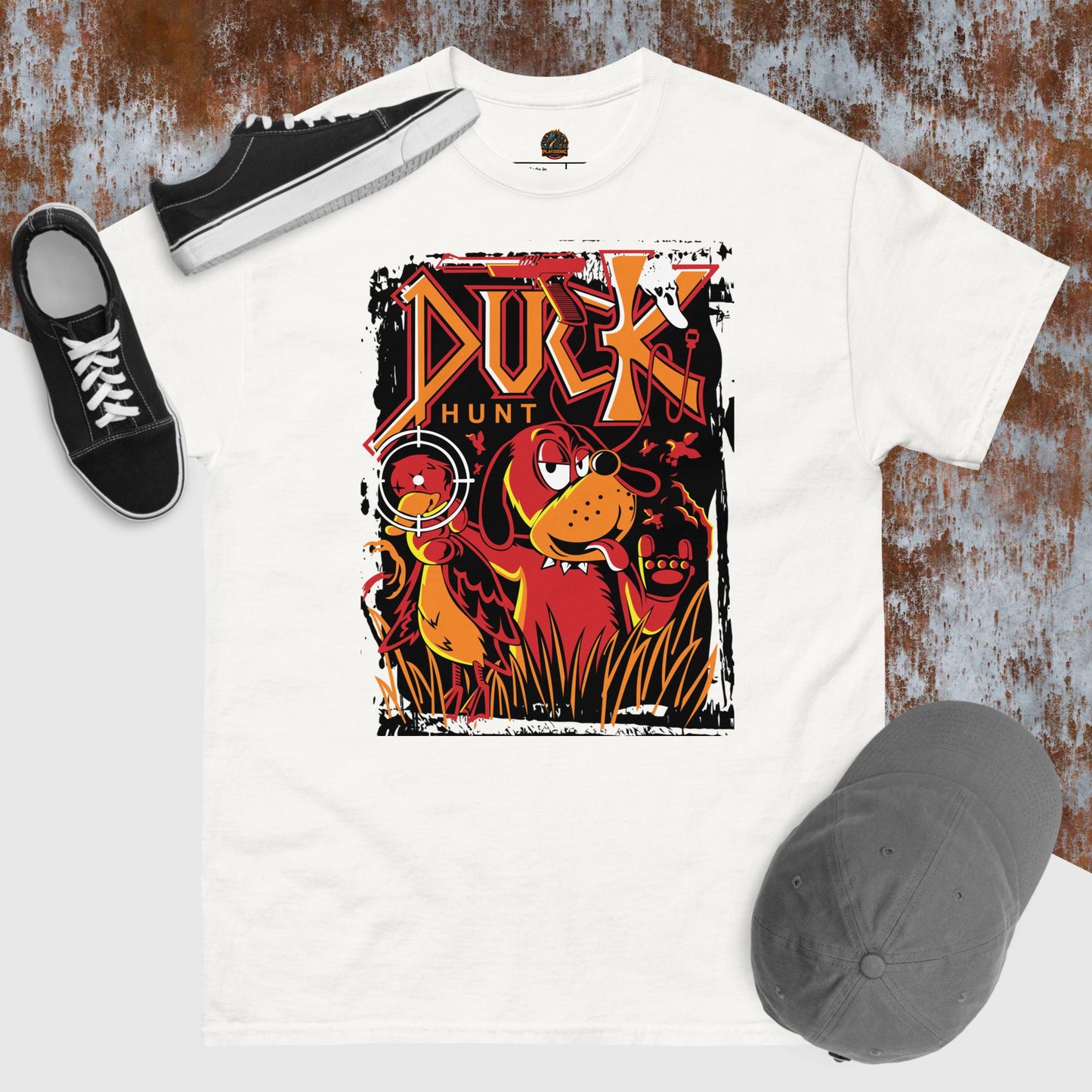 Camiseta unisex Juegos retro Duck hunt
